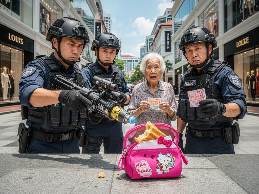 Singapore Slurp: Singapore Police Detonate "Suspicious" Hello Kitty Plushie At Orchard Road