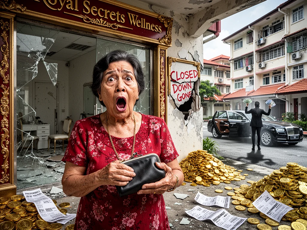 Singapore Slurp: Aunties Shocked To Learn "Royal Secret" Was Just A Fucking Exit Scam