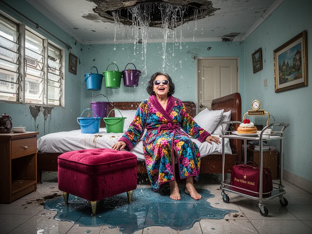 Singapore Slurp: Local Woman Fails To Convince Court That Ceiling Leak Entitles Her To 95-Day Staycation