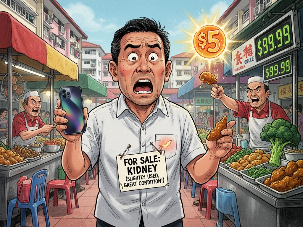 Singapore Slurp: Singaporeans Consider Selling Organs As Core Inflation Skyrockets To Catastrophic 1.4%