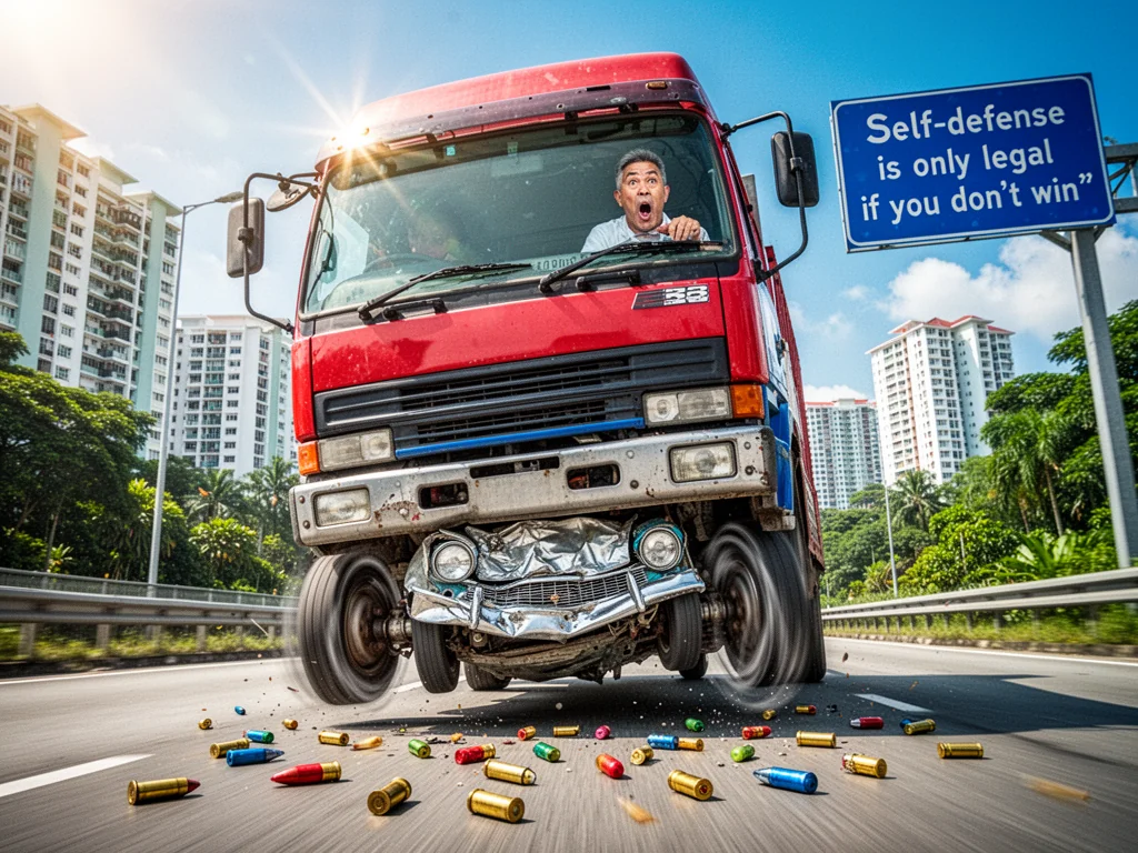 Singapore Slurp: Fucking Trader Charged With Murder For Not Letting Gunmen Kill Him