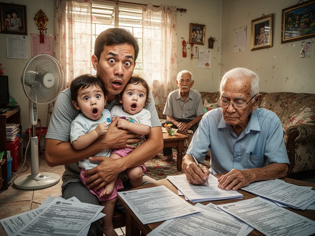 Singapore Slurp: Singaporean Man Adopts Own Father For $3,000 Tax Relief