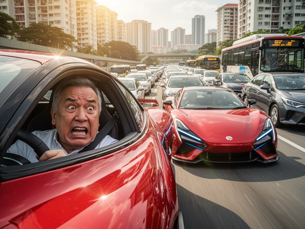 Singapore Slurp: 1,000kW Hypercar Ready To Go Nowhere Fast On The PIE