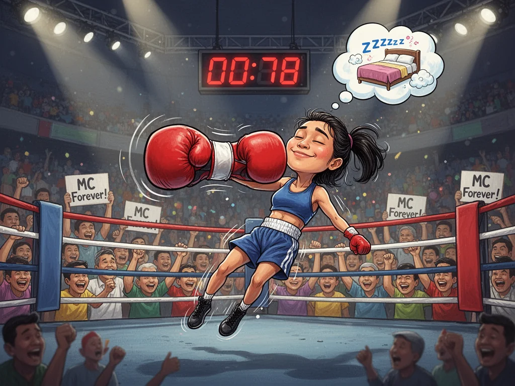 Singapore Slurp: 19-Year-Old Boxer Discovers One Weird Trick For Permanent MC