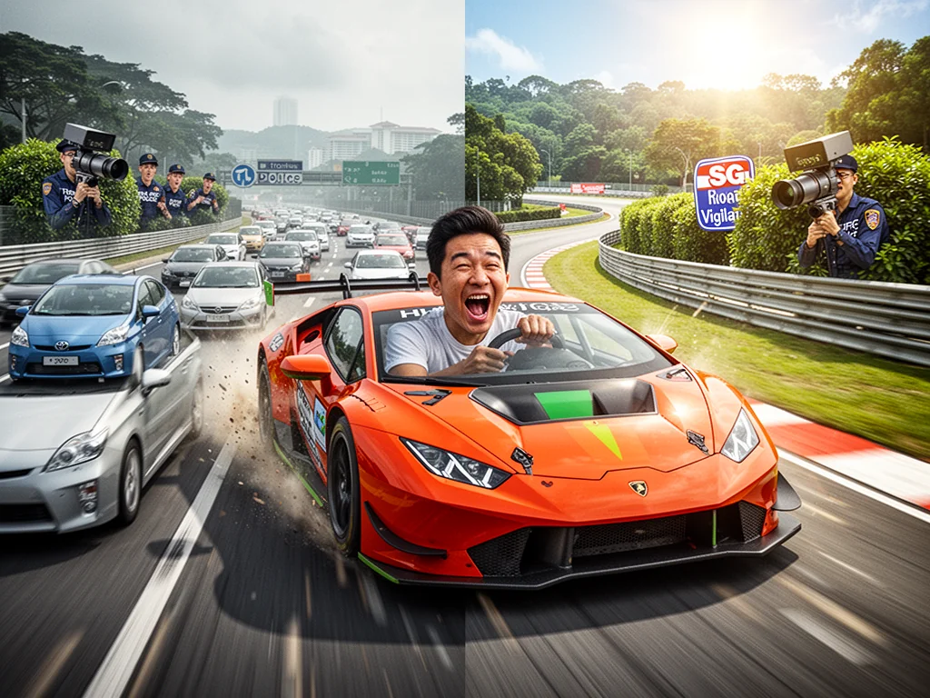 Singapore Slurp: Singaporean Joins GT Masters To Finally Escape Shitty PIE Traffic