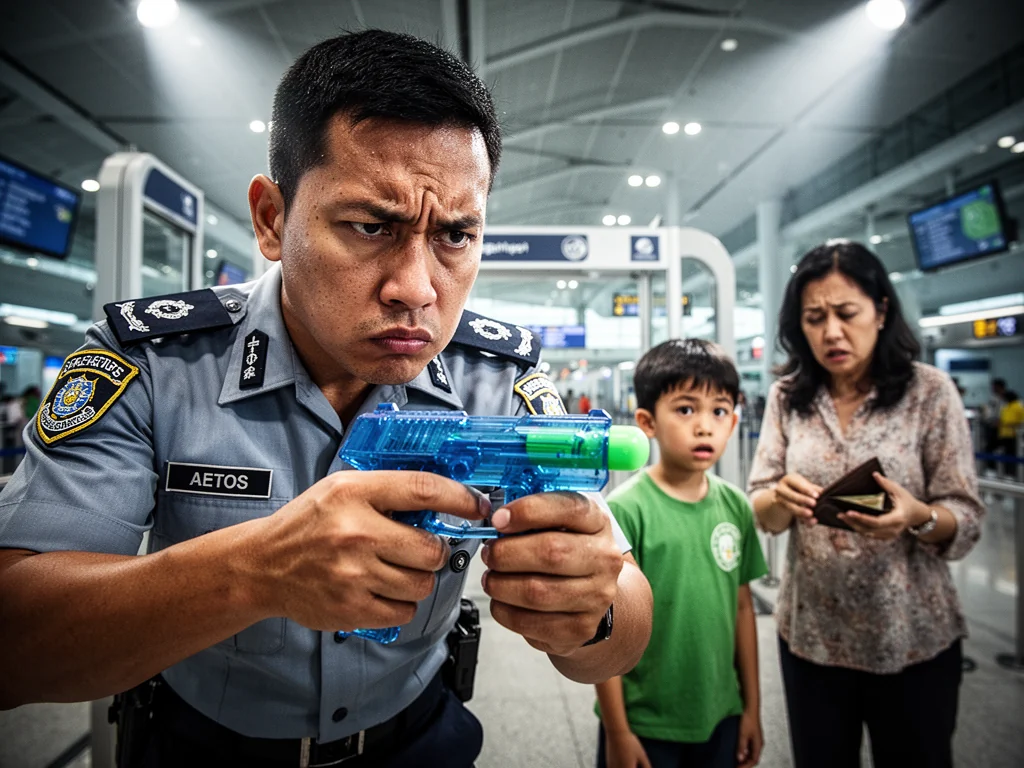 Singapore Slurp: AETOS Heroically Saves Nation From Deadly $2 Plastic Water Pistol