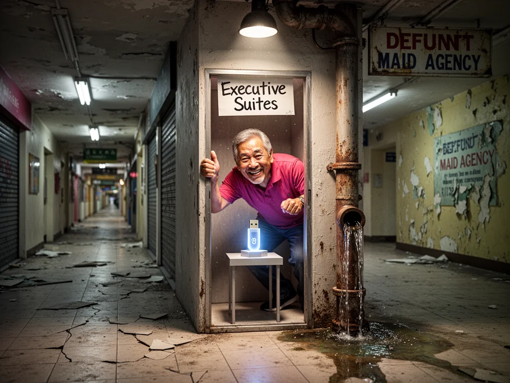 Singapore Slurp: Delusional Sinkie Buys $4M Strata Unit To House Single Cockroach