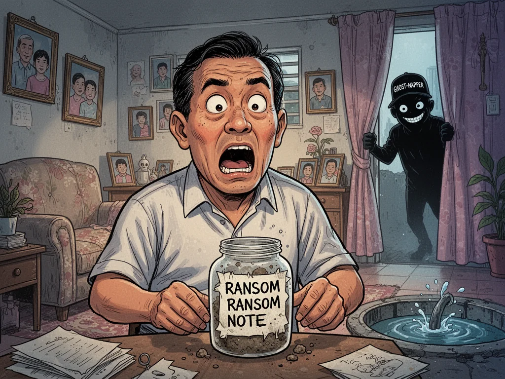Singapore Slurp: Johor Thieves Ransom Dead Dad Since Living Ones Are Broke