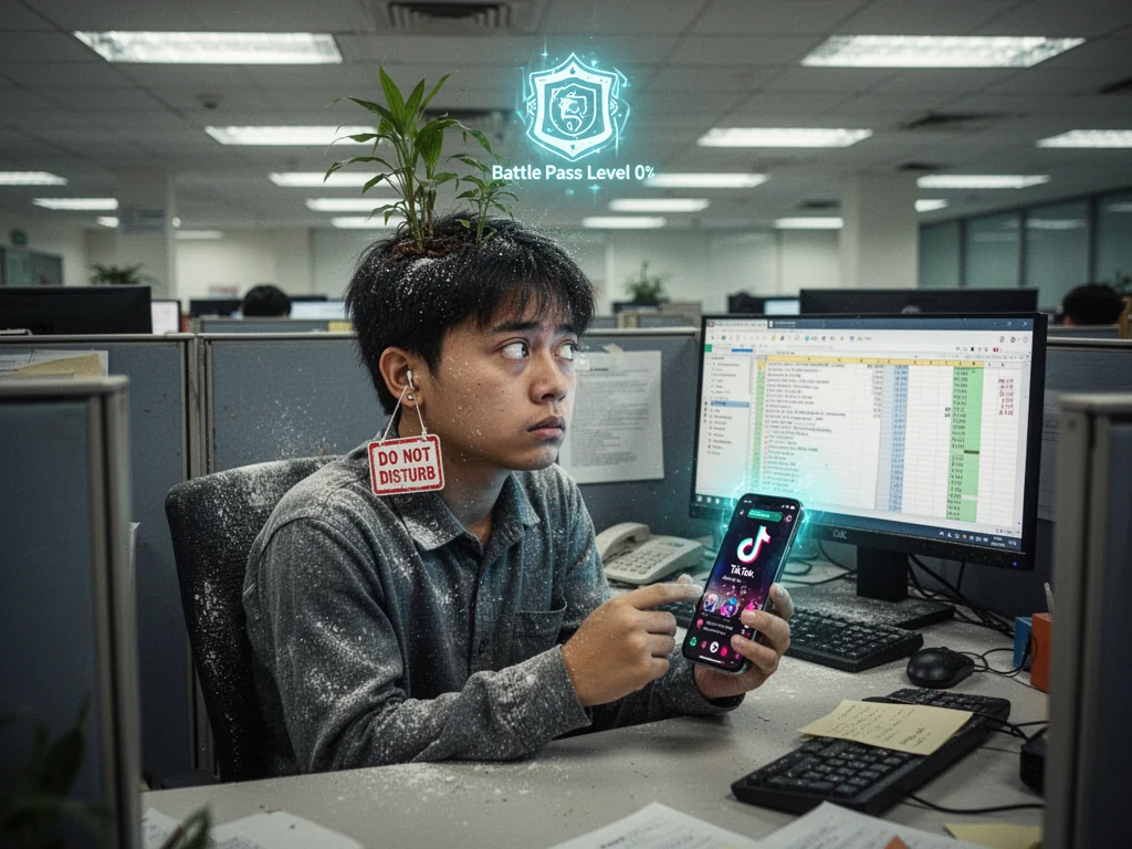 Singapore Slurp: 1 In 5 Gen Zs Too Fucking Bored To Work.