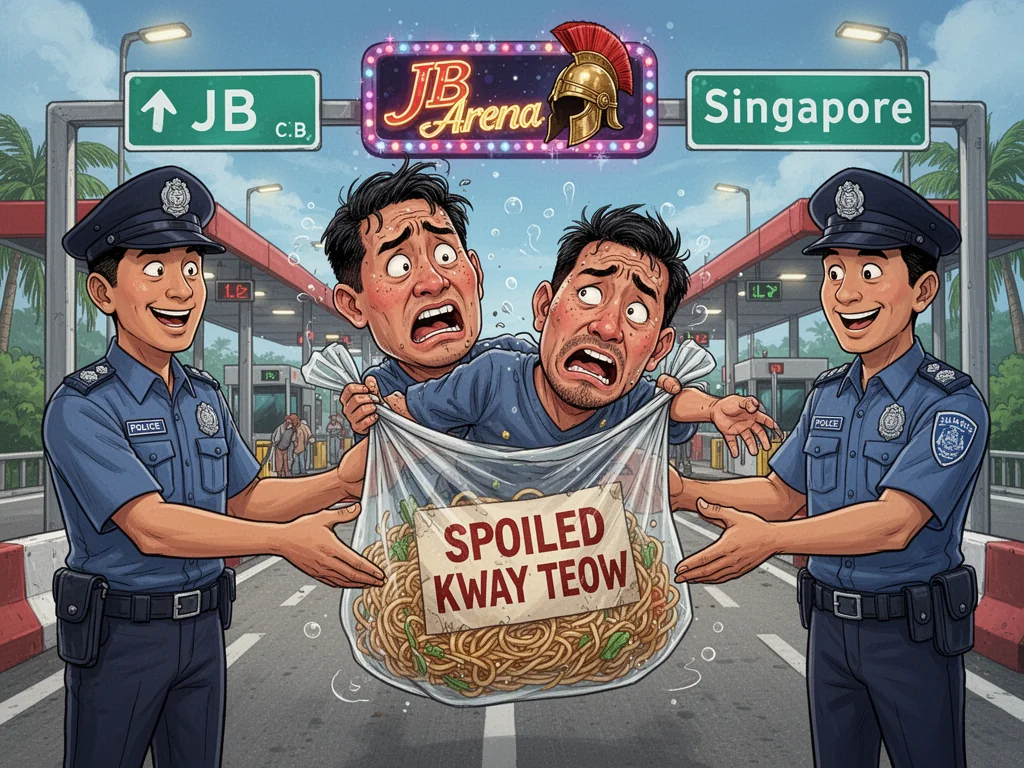Singapore Slurp: Singapore Successfully Exports Another Useless Sinkie To Malaysian Gallows
