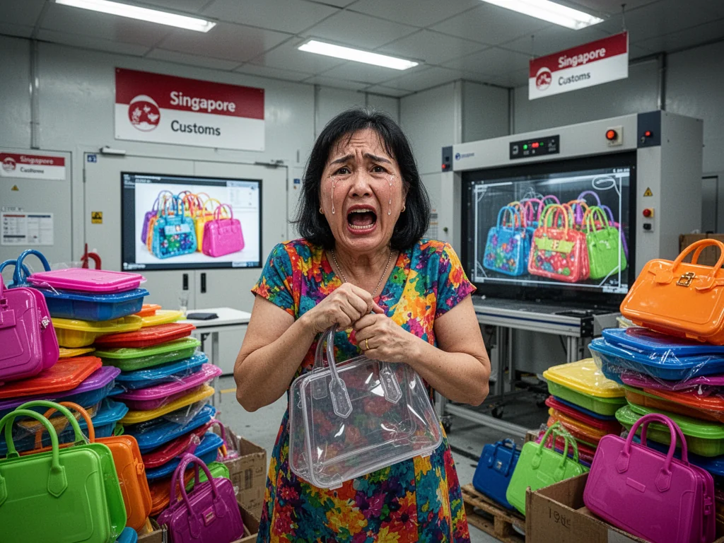 Singapore Slurp: ICA Seizes 200 Fake Bags, Saving Singapore From Excessive Cringe