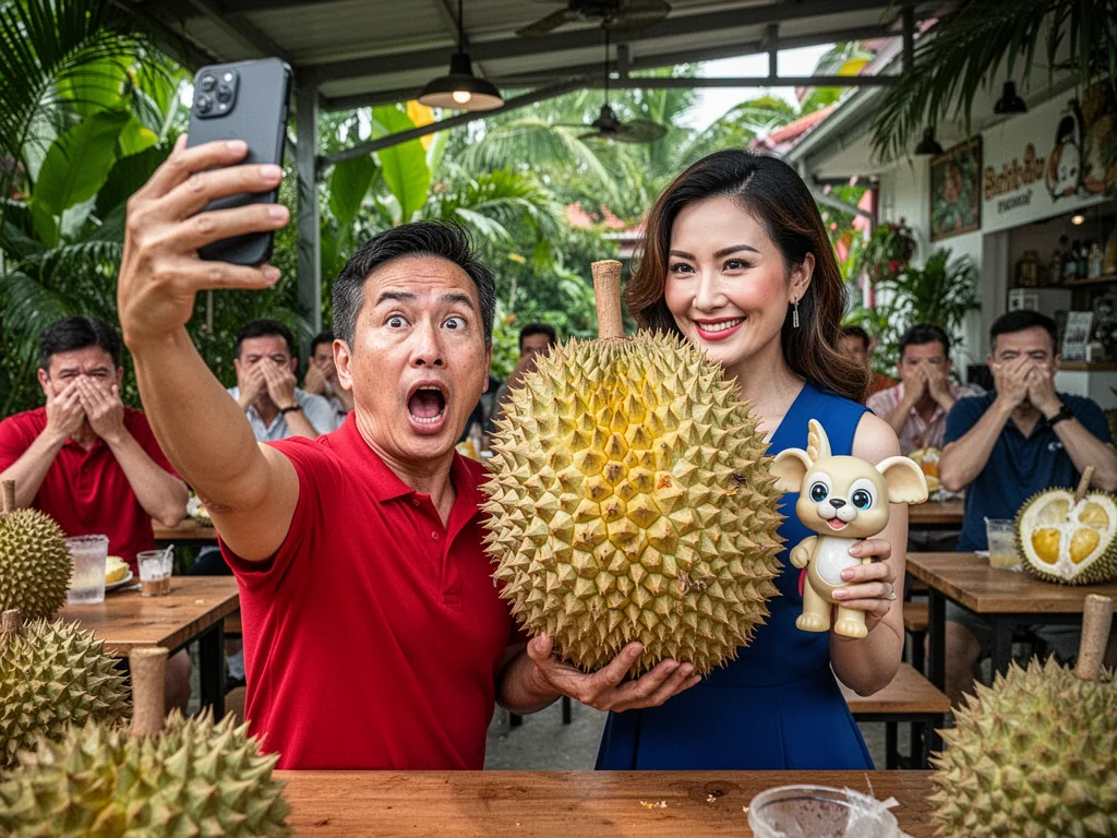 Singapore Slurp: HK Star Eats Smelliest Fruit To Avoid Smelling Local Fans