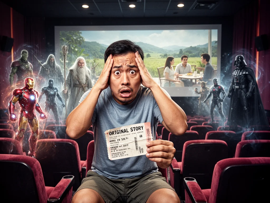 Singapore Slurp: Sinkie Terrified To Watch Movie Without Seven Prequels Already Explained