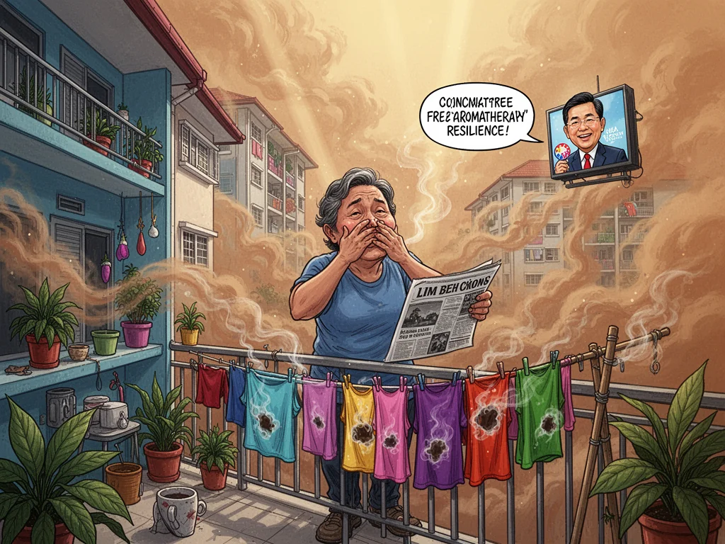 Singapore Slurp: "Shut The Fuck Up And Breathe," NEA Tells Haze-Choked Singaporeans.