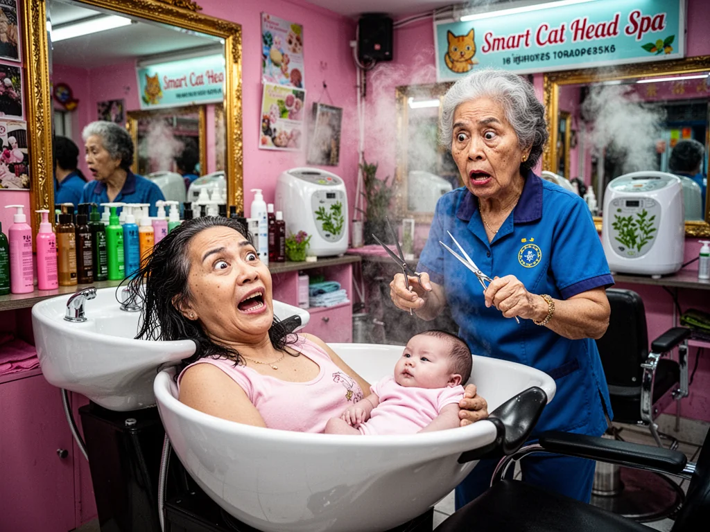 Singapore Slurp: Cheapskate Woman Gives Birth In Salon To Avoid Hospital Bills