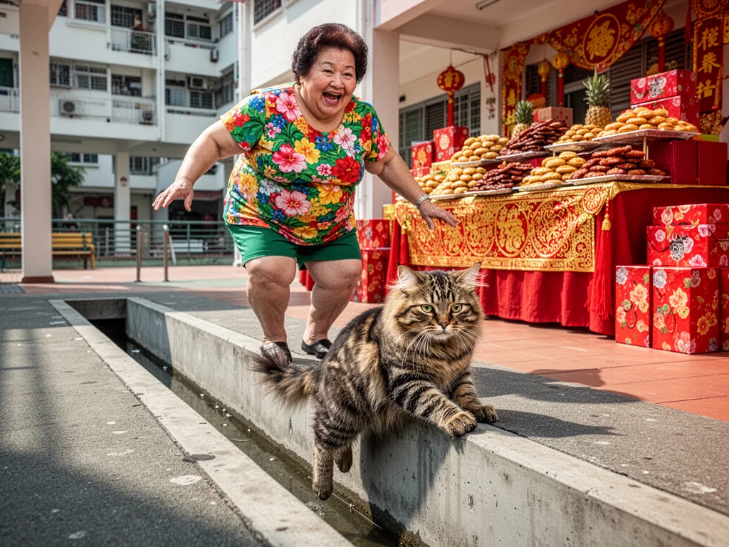 Singapore Slurp: Family Dumps Cat In Drain To Make Room For Guests