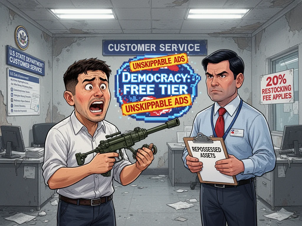 Singapore Slurp: Rubio Tells Zelensky “Don't Be So Drama” Over Repossessed Guns