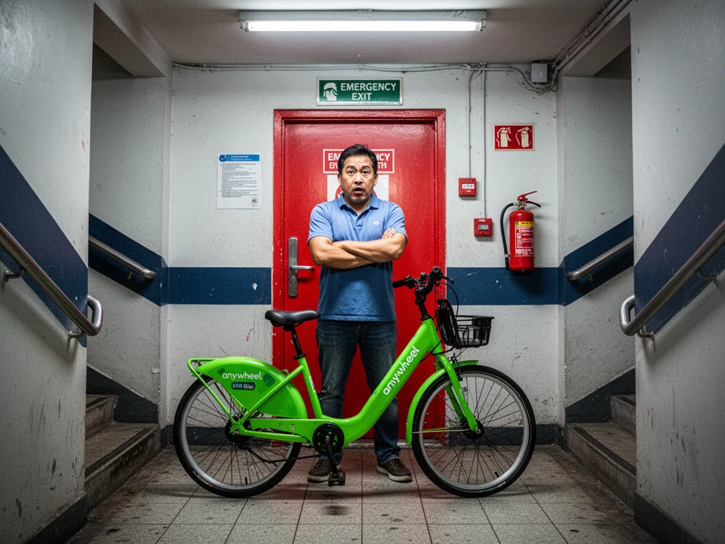 Singapore Slurp: Anywheel Introduces New “Human BBQ” Parking Mode In Boon Lay