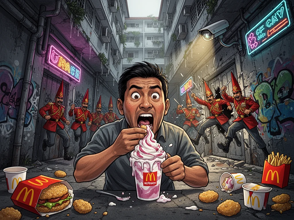 Singapore Slurp: Man Risks Gallows For $36 Worth Of Soggy Nuggets