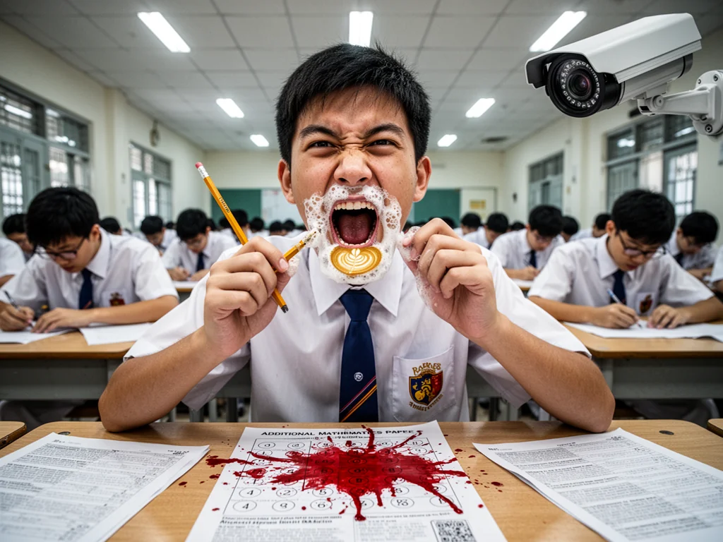 Singapore Slurp: MOE Praises Student’s Psychotic Break As ‘High-Efficiency Brain Reboot’