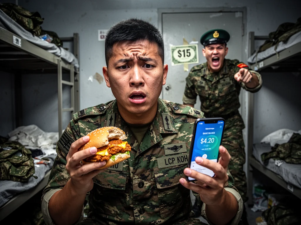 Singapore Slurp: MINDEF Raises NS Allowance So Recruits Can Finally Afford One Fucking Egg