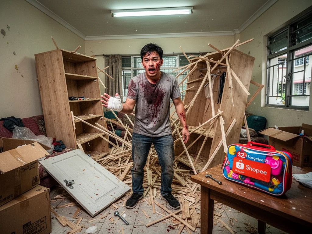 Singapore Slurp: Singapore Man Trapped Inside $12 Taobao Wardrobe For Three Days