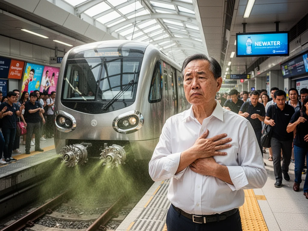 Singapore Slurp: SMRT Installs Industrial Grinders To Keep Trains Moving Through Intruders