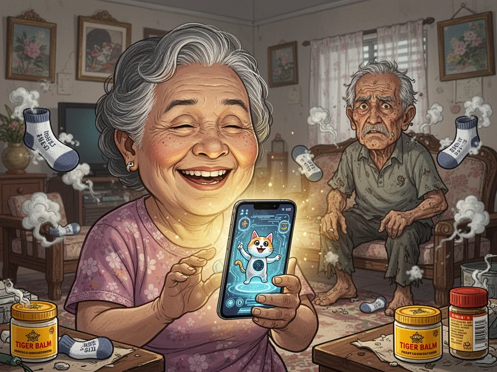 Singapore Slurp: Savage Auntie Leaves Useless Husband For Meta AI Boyfriend Who Actually Listens