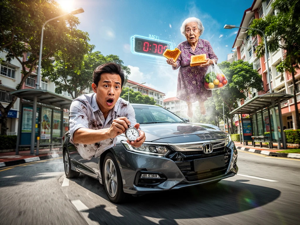 Singapore Slurp: 33-Year-Old Driver Arrested For Speedrunning Auntie’s Natural Death