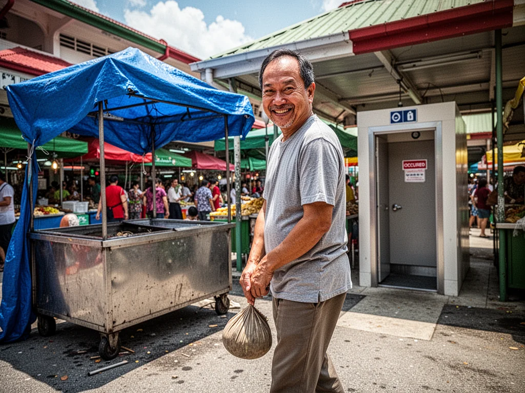 Singapore Slurp: Woodlands Man Steals $1,000 While Owner Takes A Massive Dump