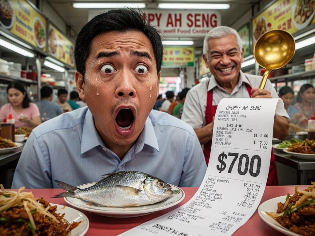 Singapore Slurp: Man Files For Bankruptcy After Ordering 'Market Price' Hawker Fish