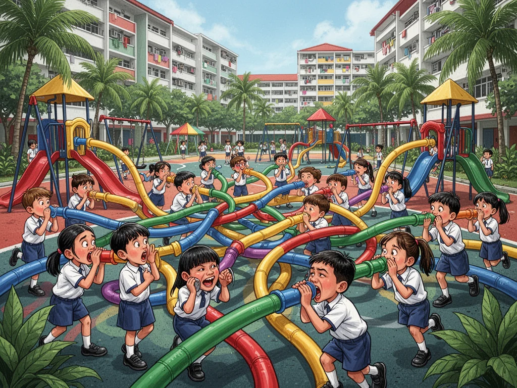 Singapore Slurp: SP Students Design “Talk Tubes” To Streamline Primary School Gossip