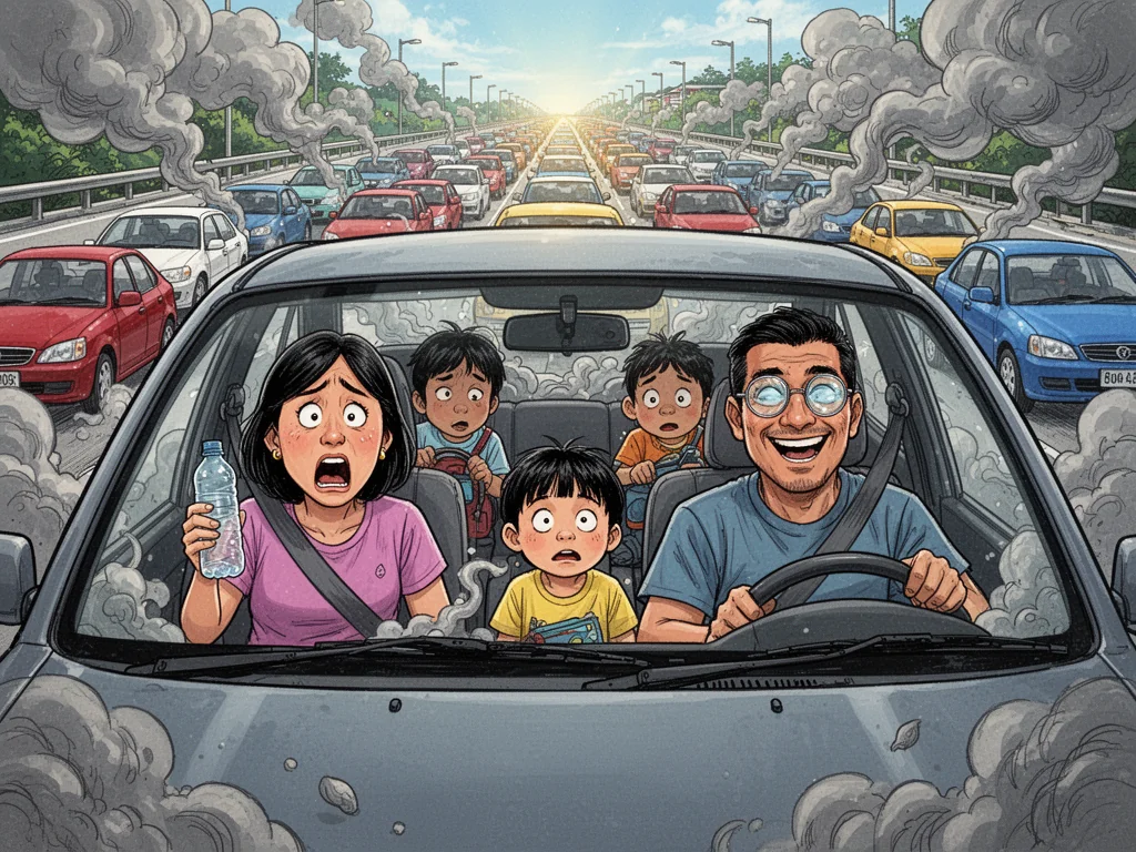 Singapore Slurp: Sinkies Excited To Spend Long Weekend Smelling Each Other’s Exhaust