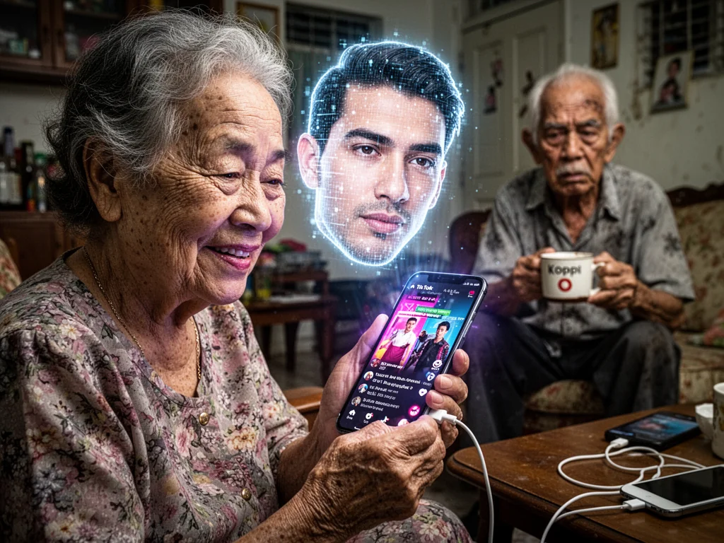 Singapore Slurp: Grandma Dumps Senile Husband For More Attentive Meta AI Boyfriend
