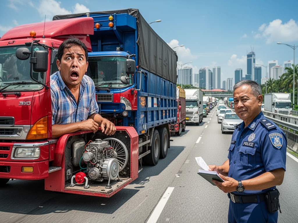 Singapore Slurp: Lorry Owners Fined For Refusing To Castrate Their Vehicles’ Speed
