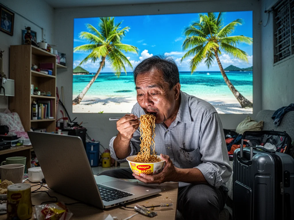 Singapore Slurp: Sinkie Employee Fakes Bali Trip To Suffer In Peace