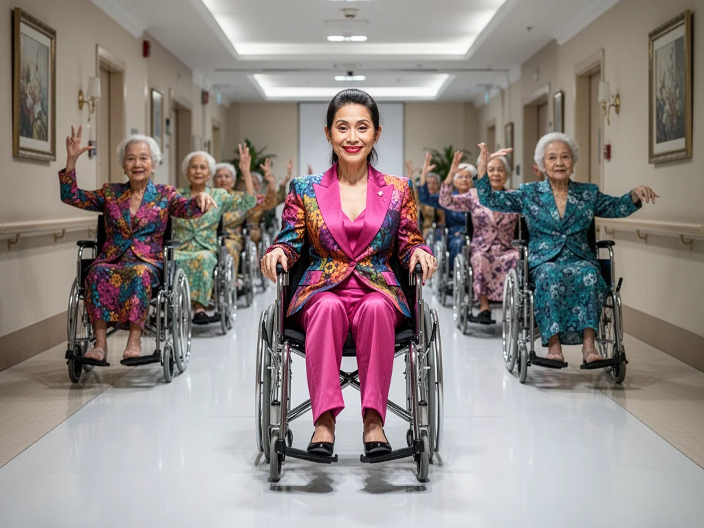 Singapore Slurp: Miss J Proves You Can Still Serve Face Without Motor Skills