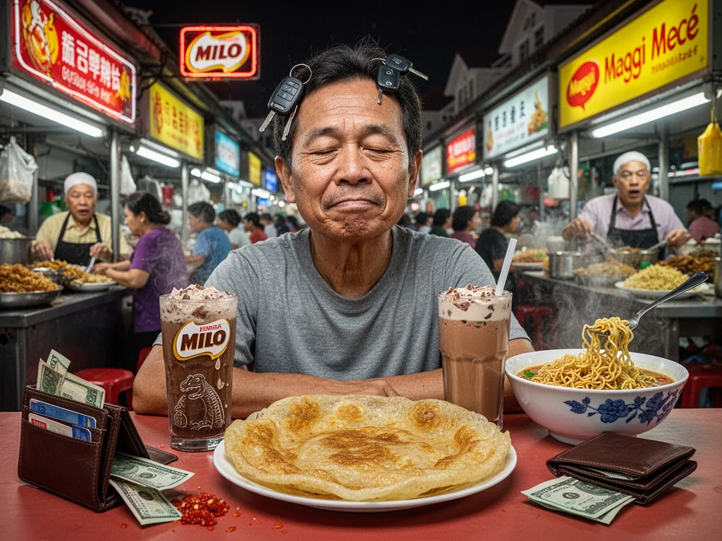Singapore Slurp: Sinkie Chooses Early Onset Dementia Over Giving Up Supper Prata