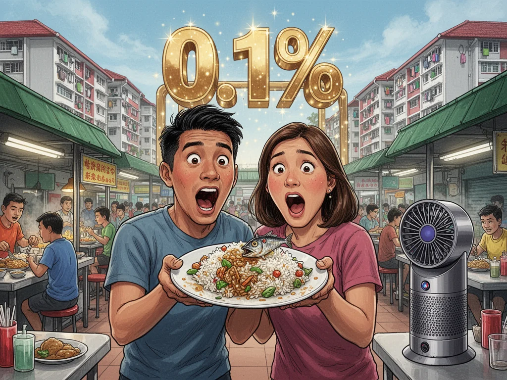 Singapore Slurp: HDB Resale Prices Drop 0.1%, Saving Sinkies Enough For One Caifan