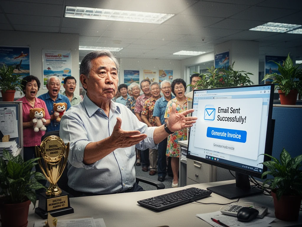 Singapore Slurp: Sinkie IT Guy Thinks Automating Emails Is A Fucking Digital Renaissance