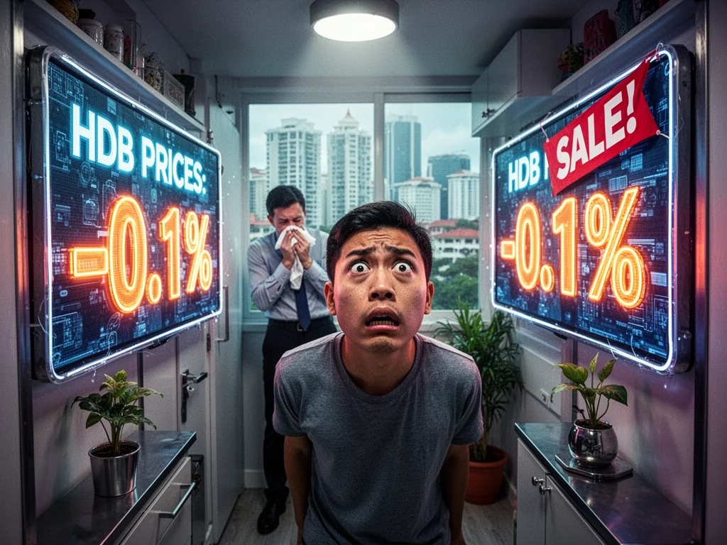 Singapore Slurp: HDB Prices Drop 0.1%, Sinkies Still Can’t Fucking Afford Anything