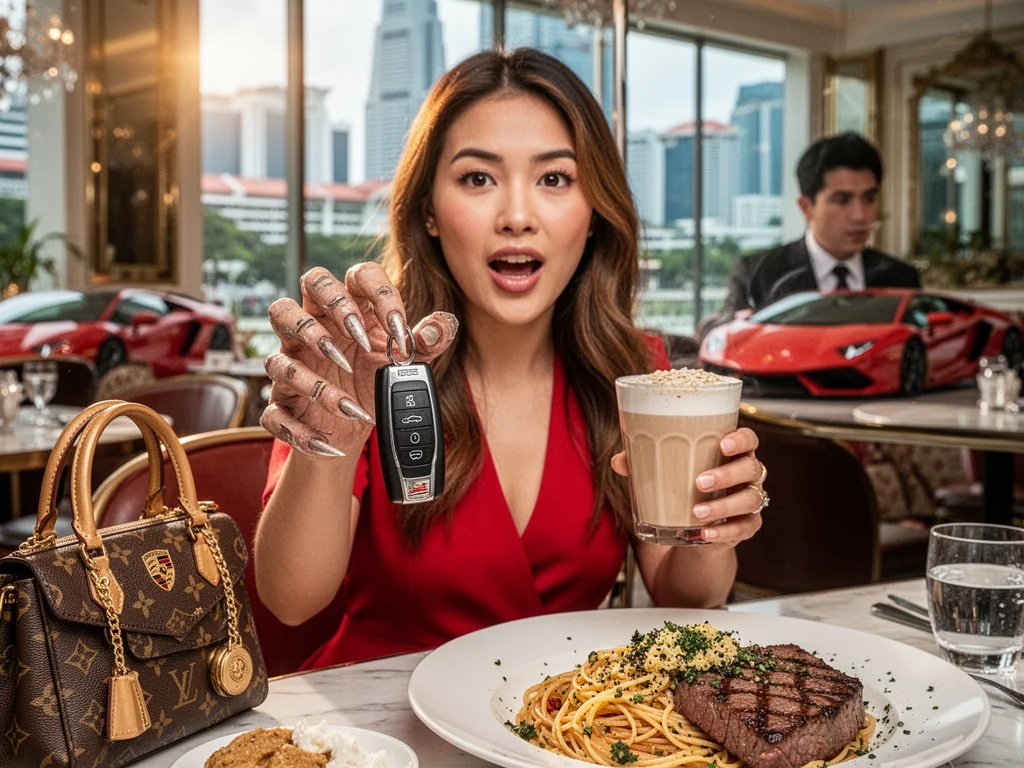 Singapore Slurp: Singaporean Woman Successfully Replaces Entire Personality With Porsche Key Fob