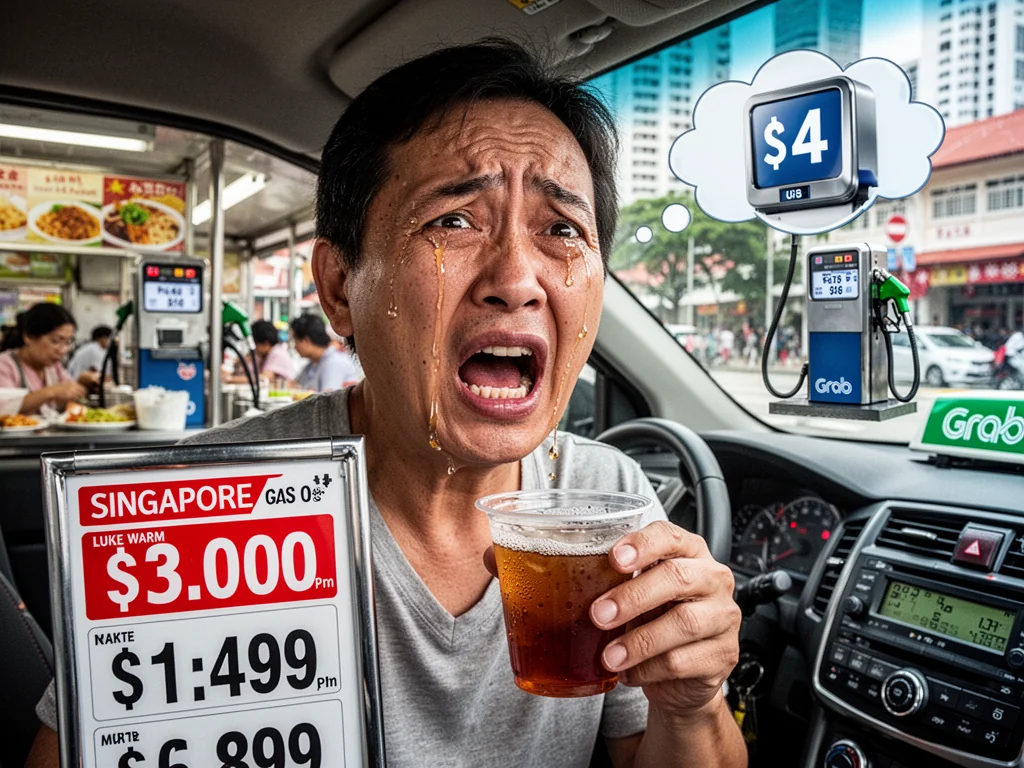 Singapore Slurp: Sinkie Finds Trump’s “High” $4 Gas Prices Extremely Fucking Adorable.
