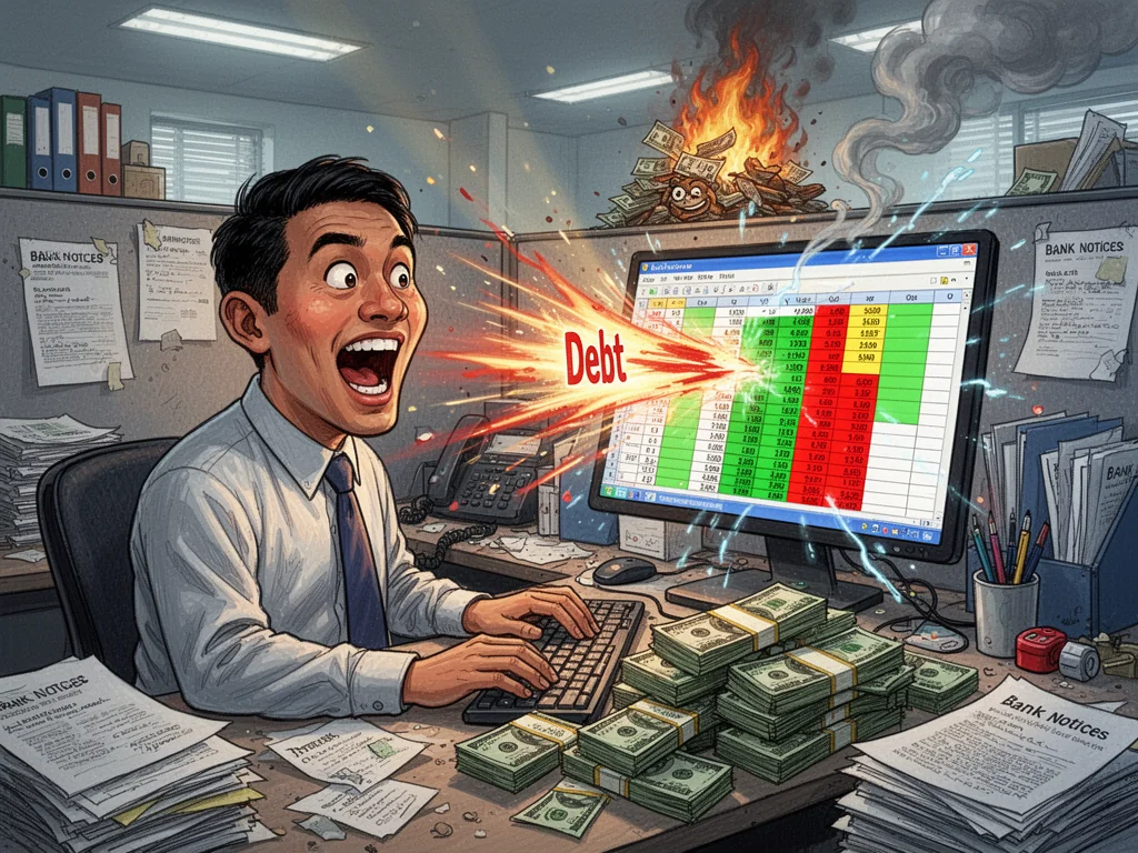 Singapore Slurp: China Developer Returns To Profit By Deleting “Debt” Excel Column