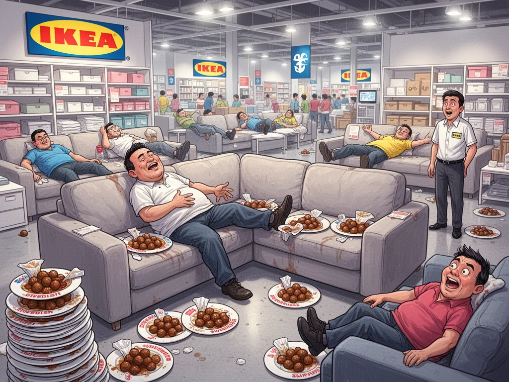 Singapore Slurp: IKEA Declared National Training Centre For Professional Competitive Lepaking