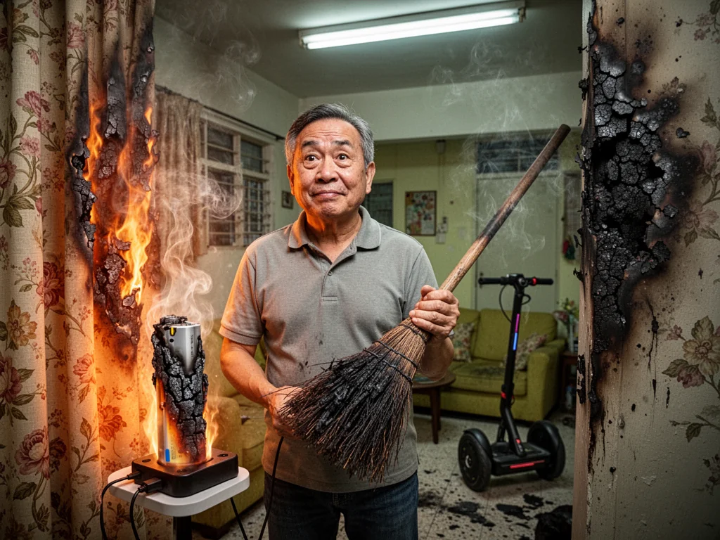 Singapore Slurp: Sinkie Flats Rebranded As ‘Pop-Up Crematoriums’ After E-Scooter Blasts