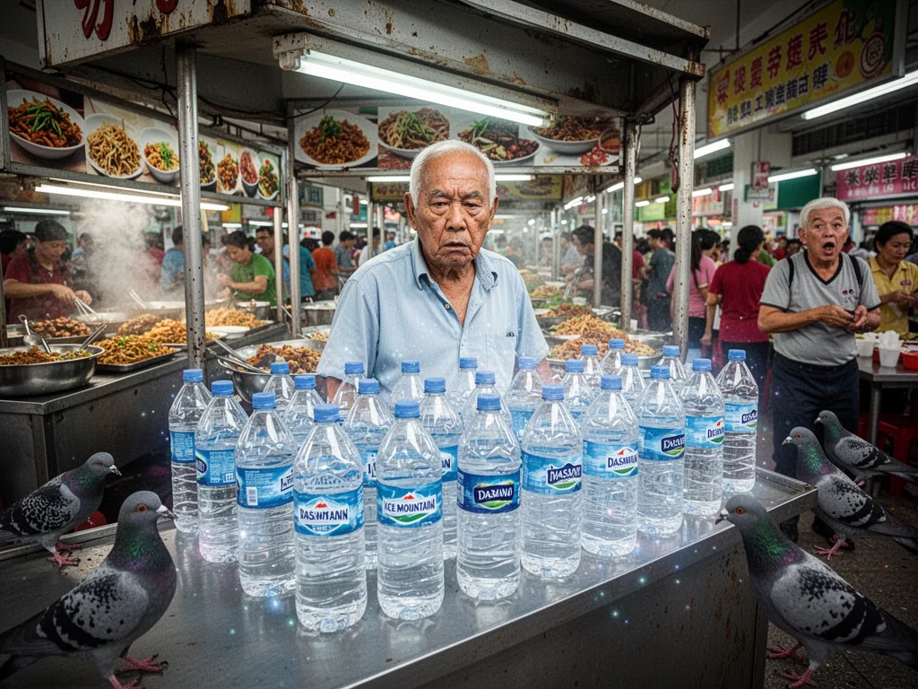 Singapore Slurp: Hawkers Deploy High-Tech Plastic Bottles To Repel Broke Customers
