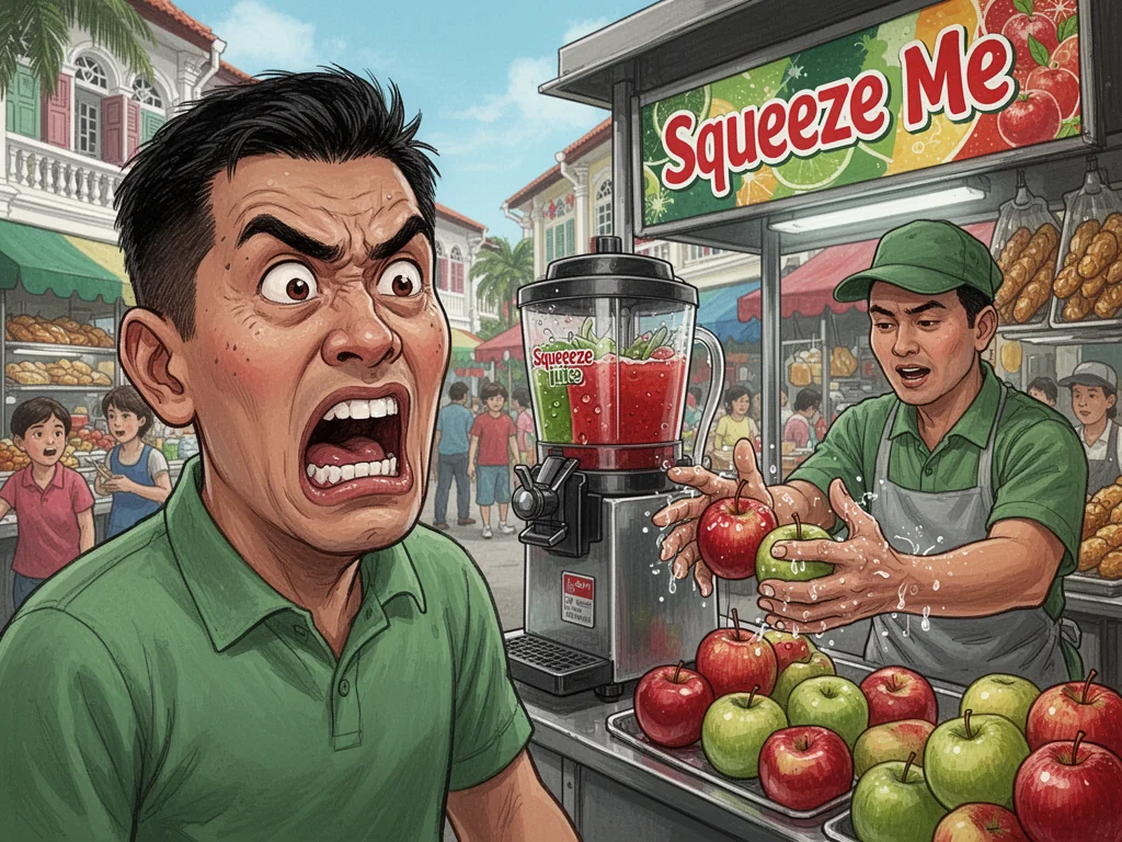 Singapore Slurp: Squeeze Me Machine Adds "Sweaty Palm" To Premium Topping Menu