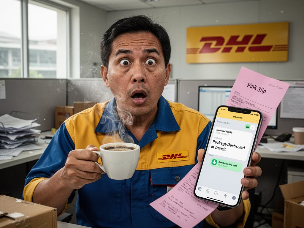 Singapore Slurp: DHL Successfully Delivers Layoffs To Staff Without Tracking Number
