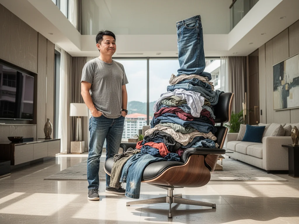 Singapore Slurp: Rich Sinkie Spends $1,500 To Avoid Doing Fucking Laundry